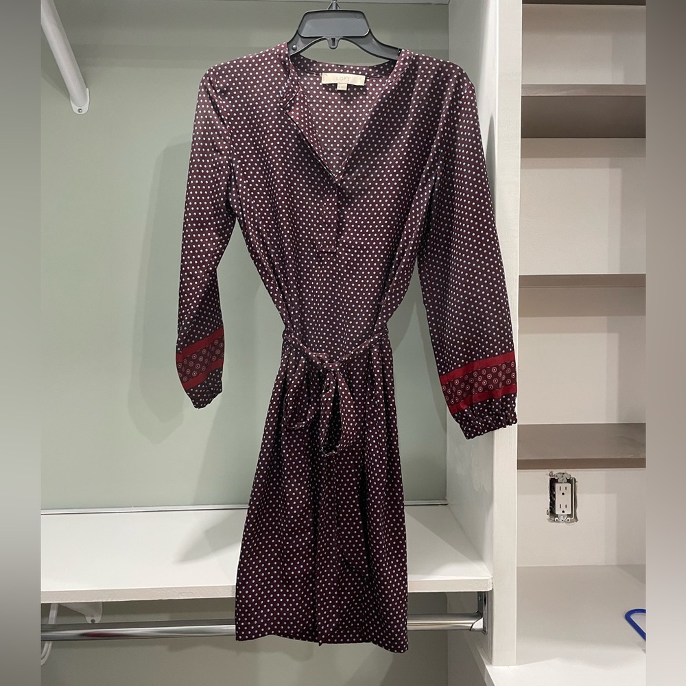 Loft long sleeve dress size XS